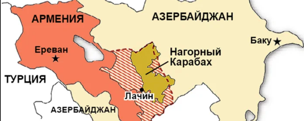 Карта политической оценки Нагорно Карабаха. Автор: Мирфат Ауф