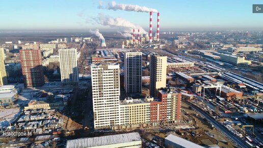 ЖК «Сиреневый парк» - аэросъемка