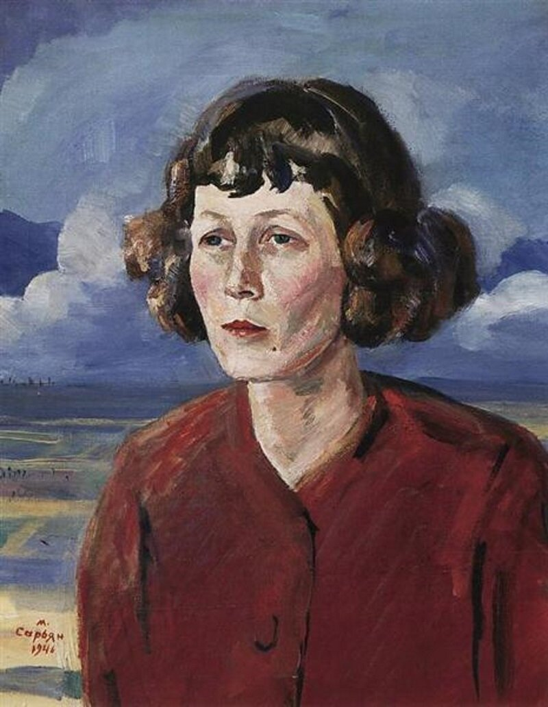 Мартирос Сарьян. Портрет поэтессы Марии Петровых, 1946 / wikiart.org