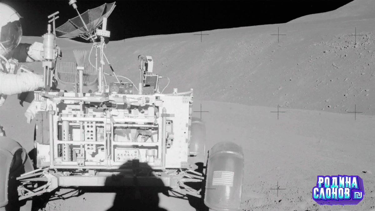 Ну, ровер и ровер, даже рассказывать скучно, просто самоходная тележка весом 210 кг