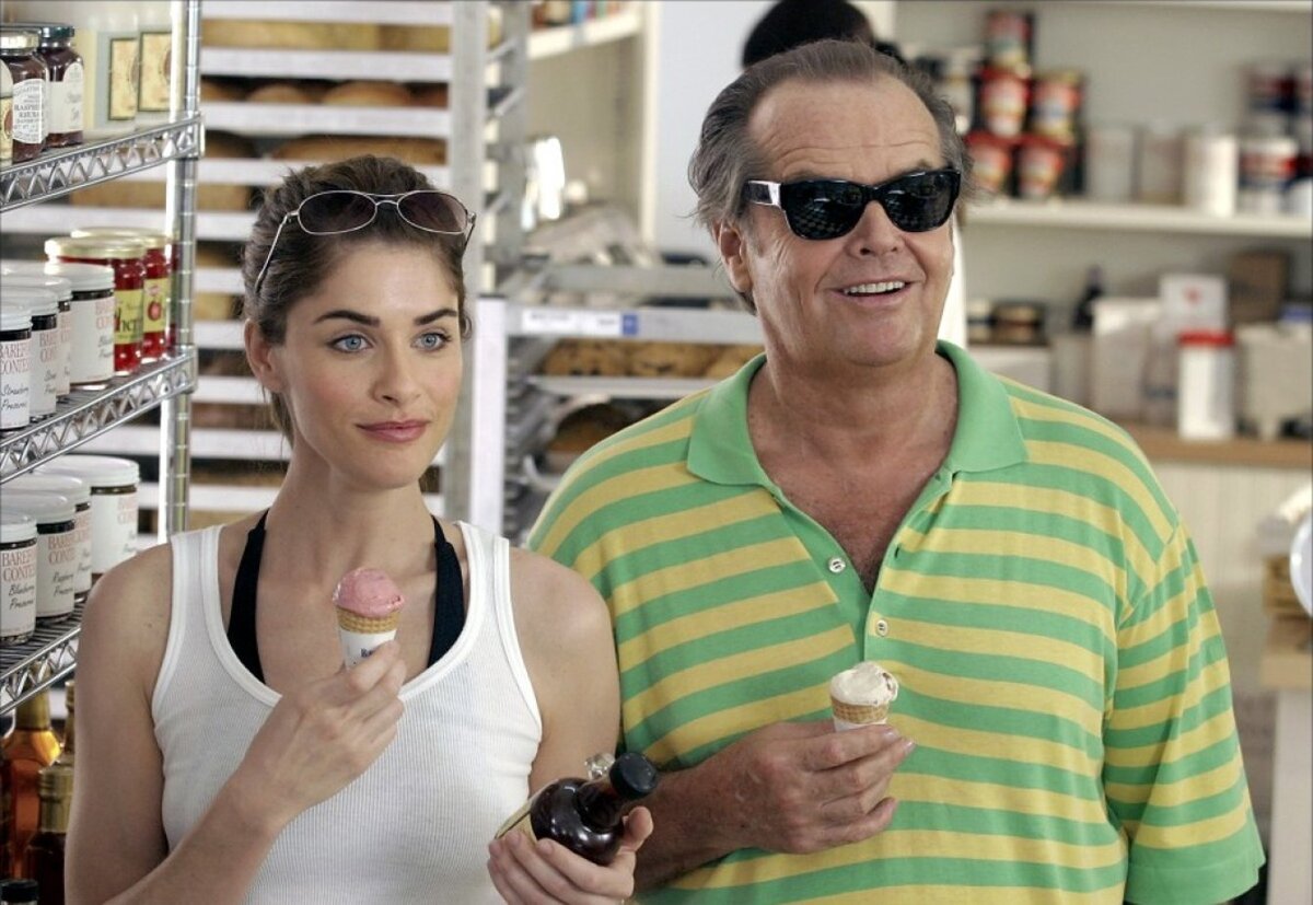 Кинокомедия "Любовь по правилам и без",  Джек Николсон 