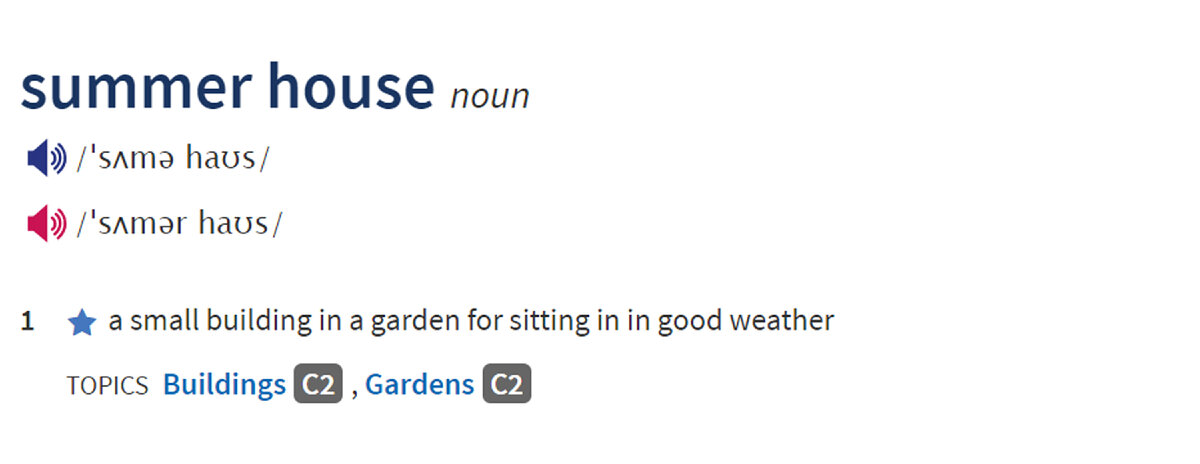 Скриншот с сайта www.oxfordlearnersdictionaries.com