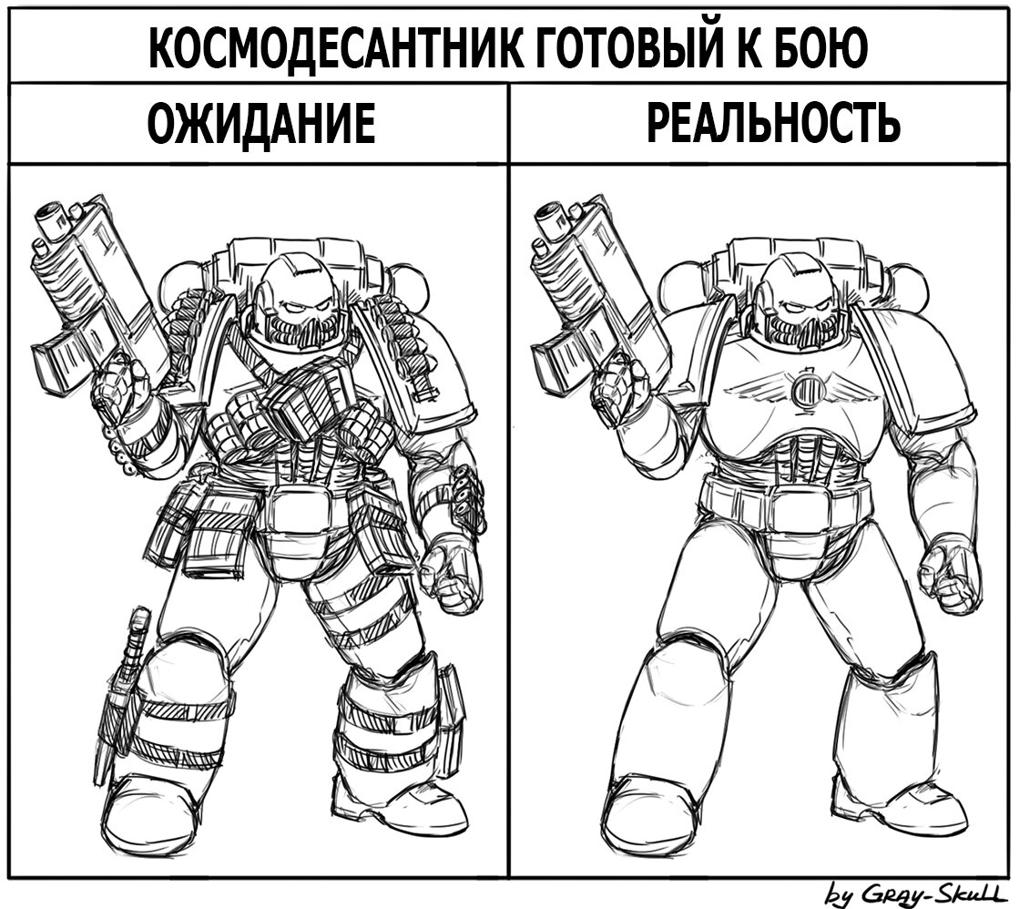 <b>Warhammer</b> <b>40000</b>&quot; и компромиссы, часть II.