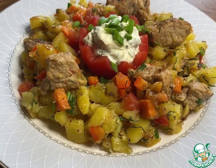 Любимое блюдо моего мужа. Простое и очень вкусное.