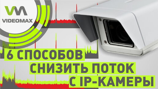 6 способов уменьшить поток с IP камеры