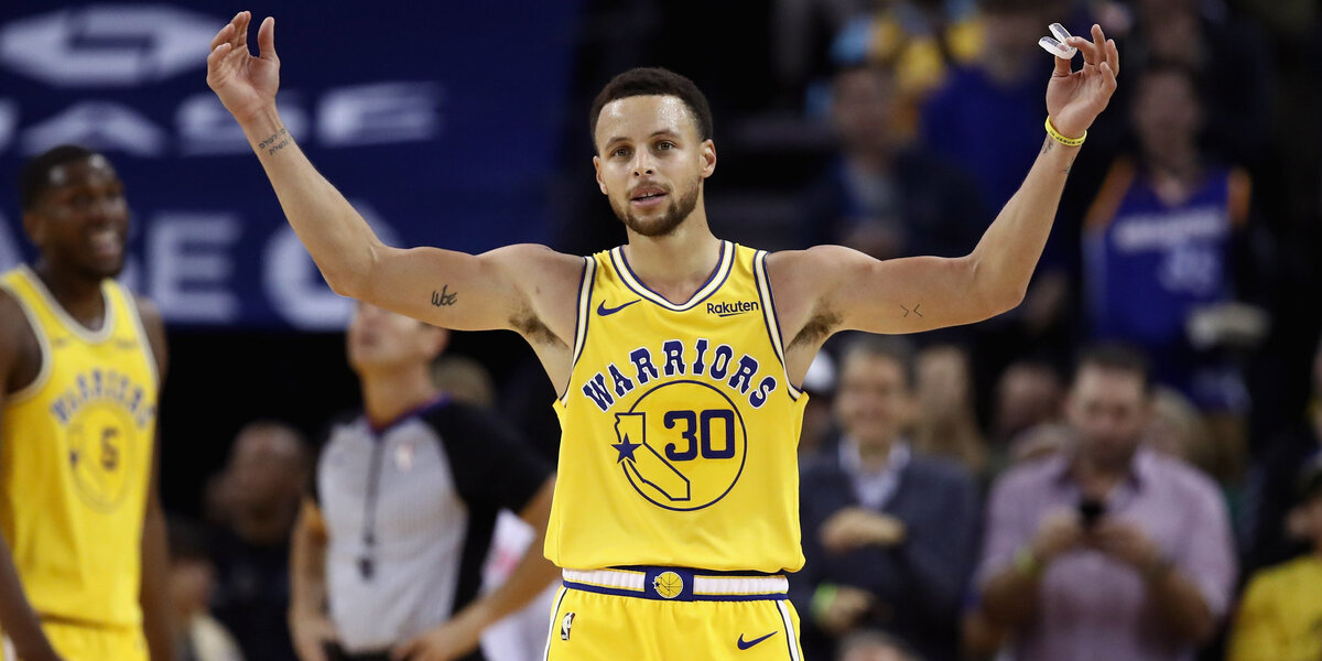 Стеф Карри, MVP и чемпион NBA.