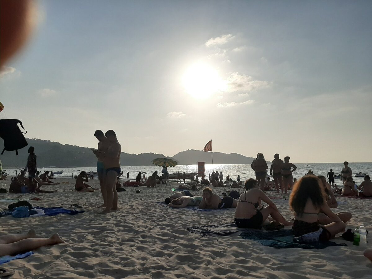 Пхукет. пляж Патонг, еще до пандемии