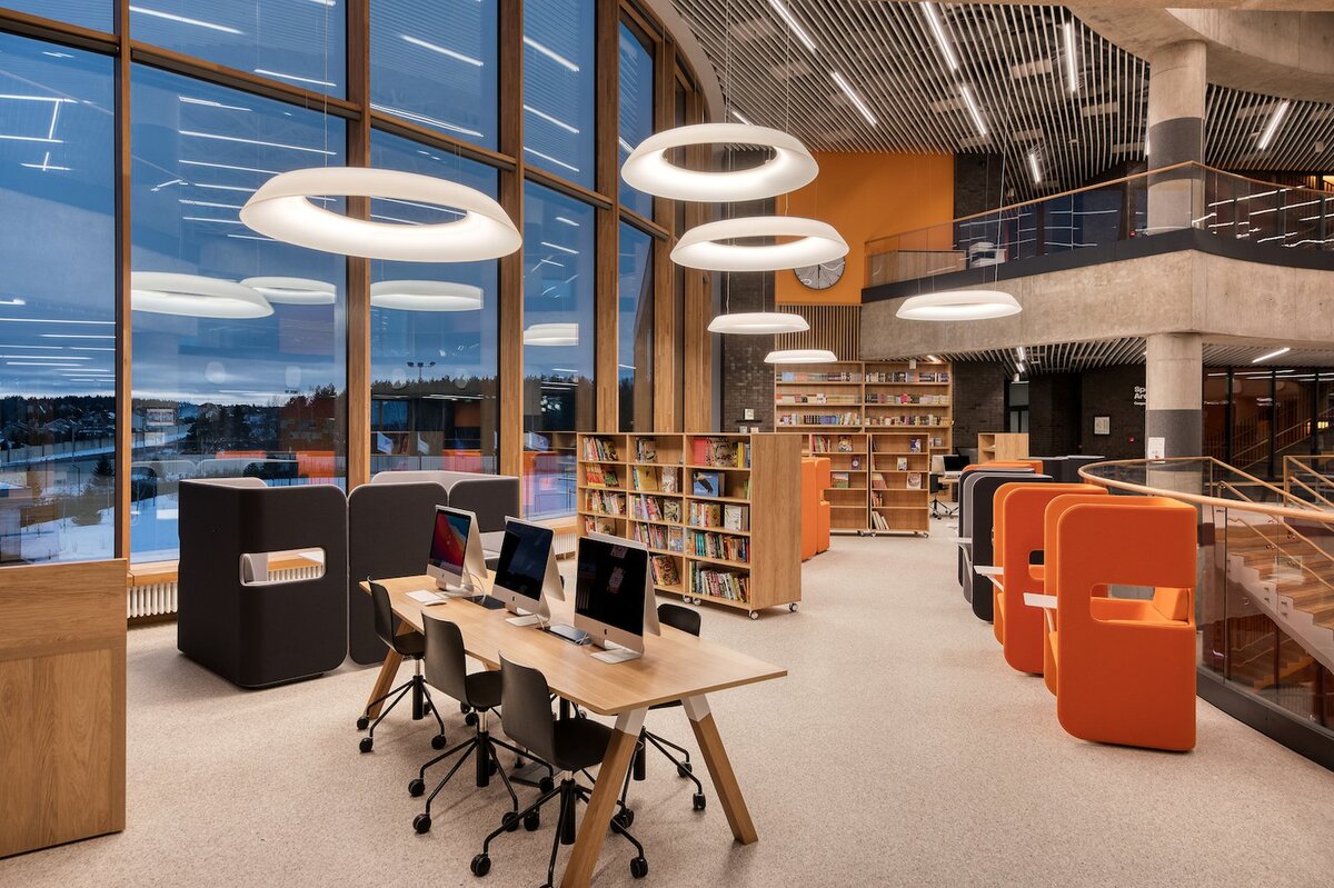 Коворкинг зона в школе