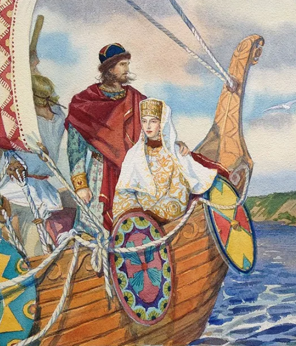 Поэма // Илл.: Художник: Алия Нуракишева (фрагмент картины)