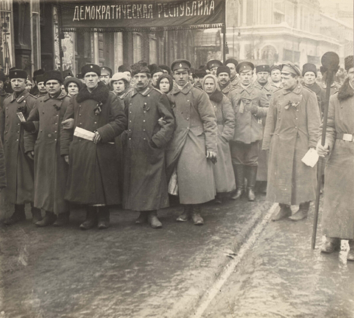 Март 1917 года в Петрограде. Революция.