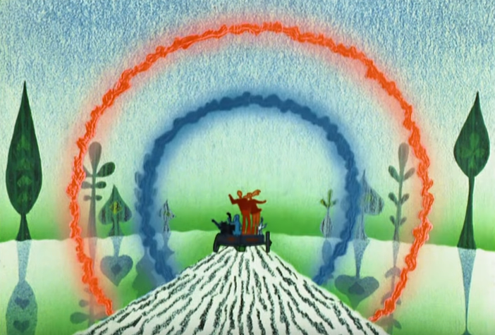 Кадры из мультфильма «Бременские музыканты»