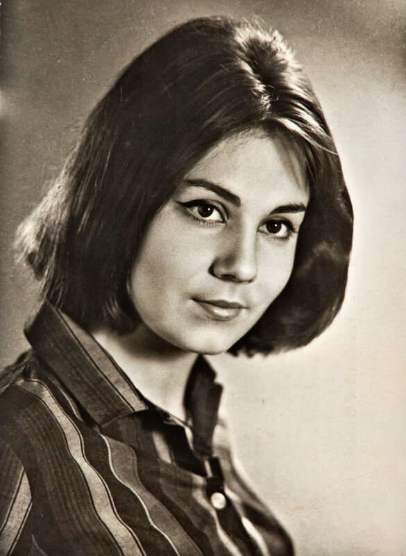 Валентина Малявина. Фотооткрытка 1962 г. Общественное достояние