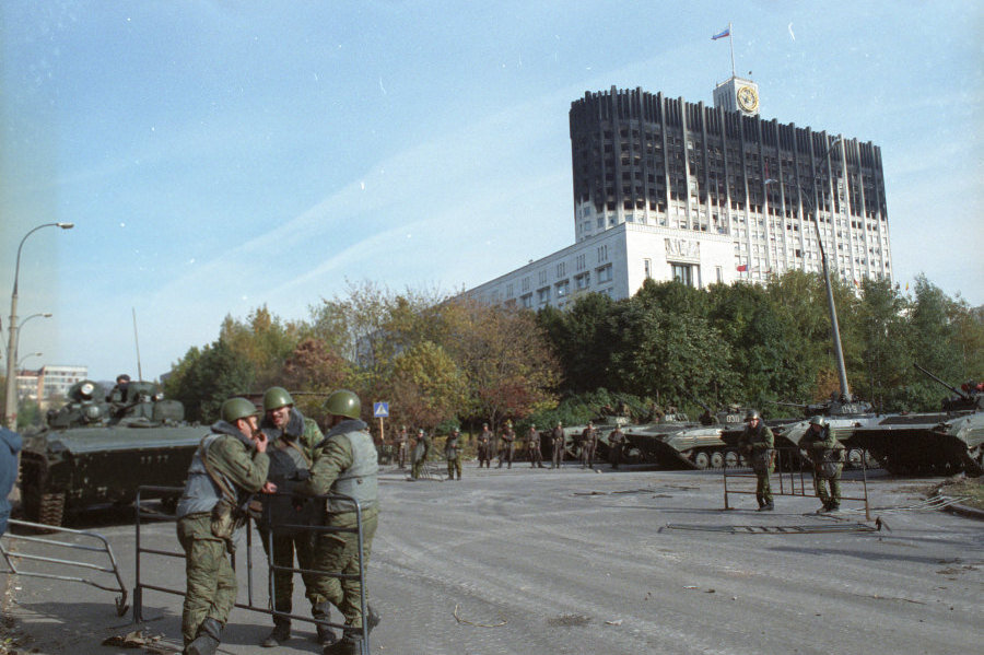     4 октября, штурм Белого дома: как это было