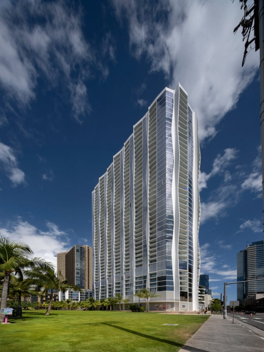 Studio Gang спроектировала 41-этажную жилую башню на Гавайях.