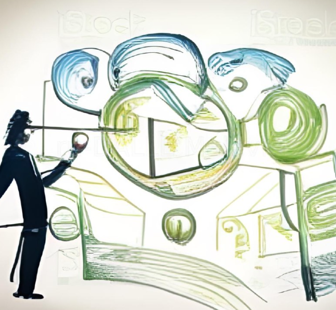 Изображение создано с помощью ИИ ruDALL-E