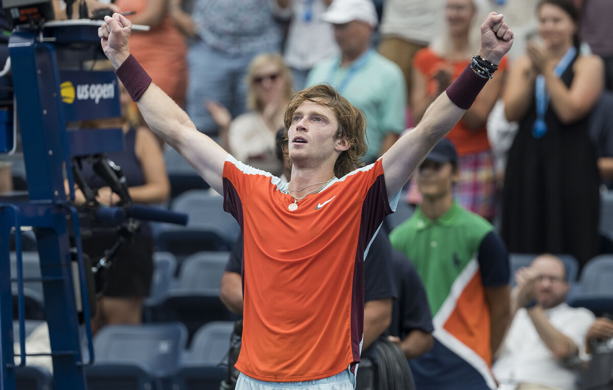    Андрей Рублев  EPA-EFE/JUSTIN LANE