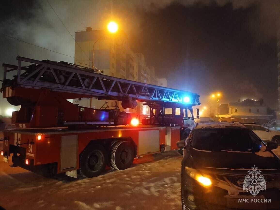    На пожаре в Нефтеюганске погибли мужчина и ребенок