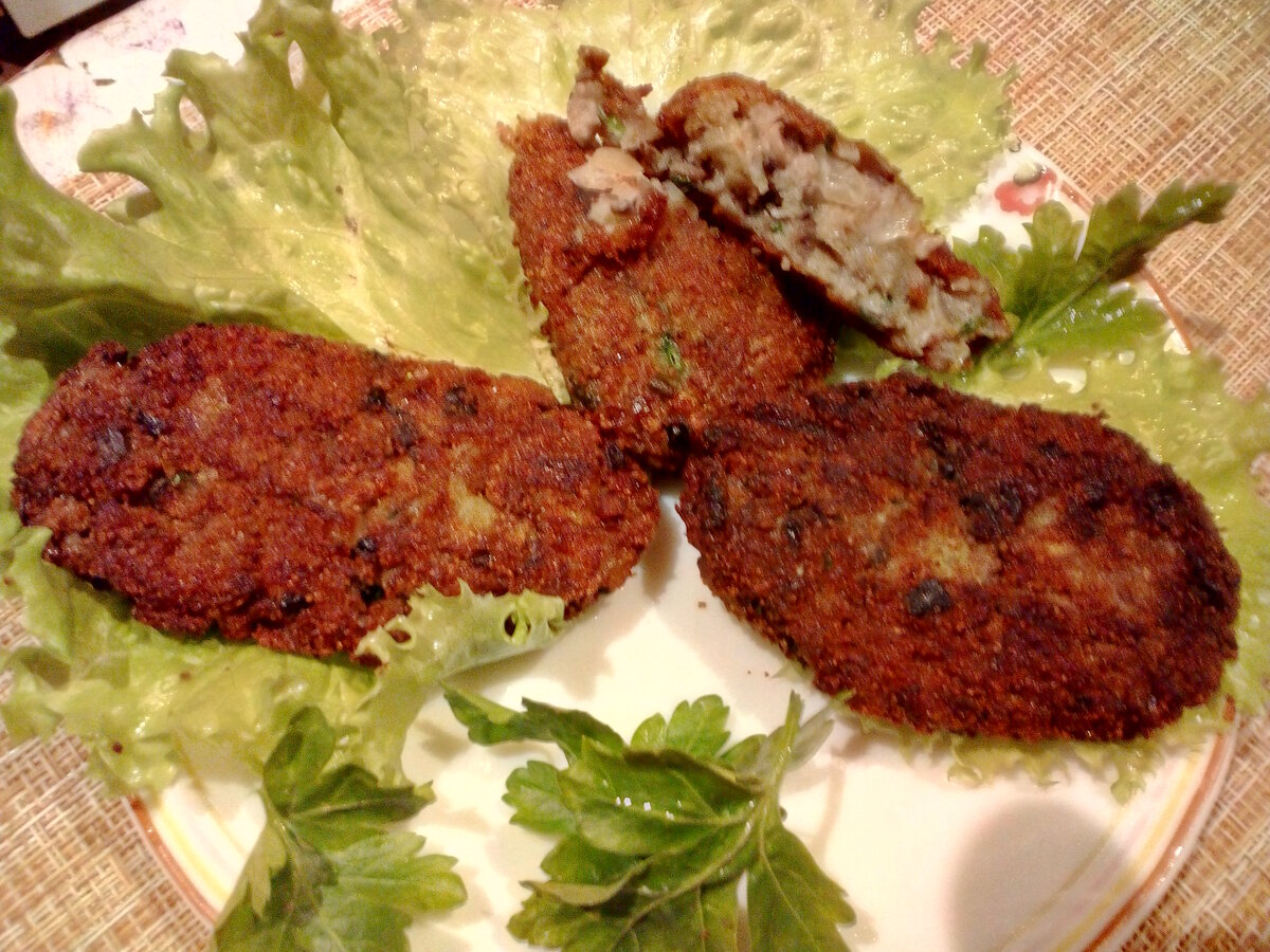 Вкусные котлеты без мяса, для тех кто соблюдает пост, и для веганов.