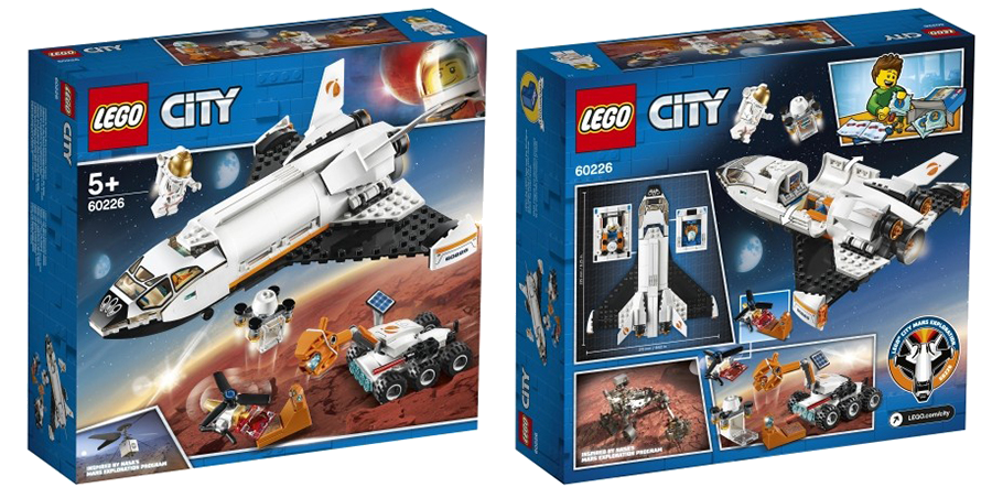 Lego city sales mars 2019