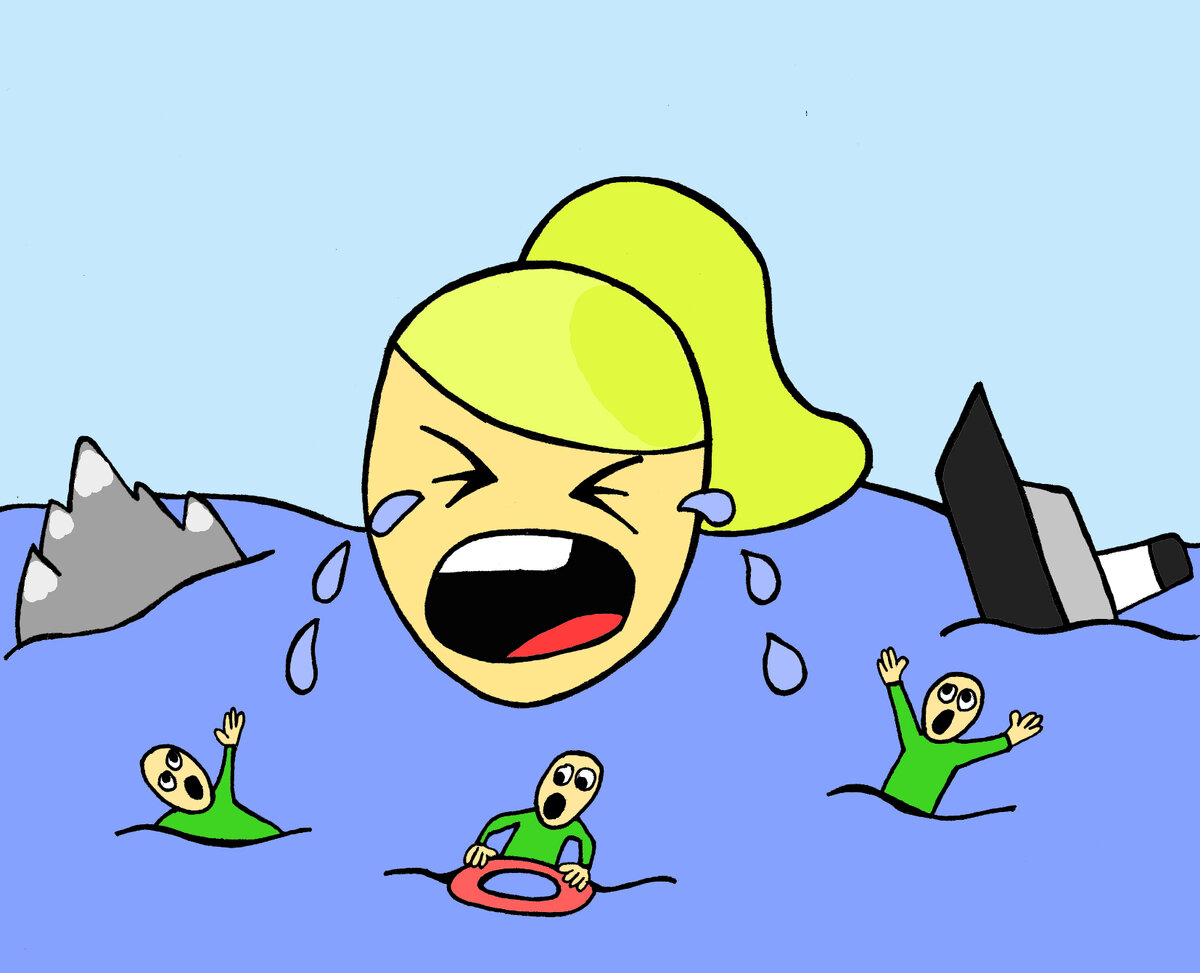 Реальная проблема и нытье энергетического вампира - две разные вещи, которые нужно уметь различать. 