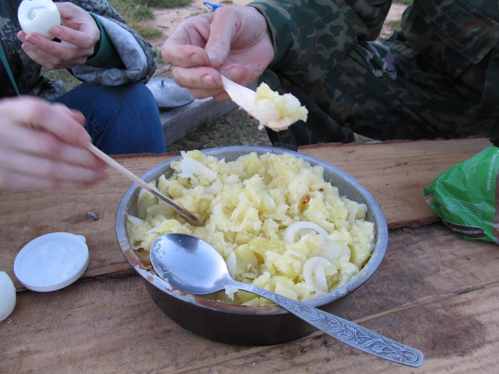 Жарим вкусную картошку