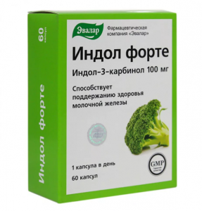 Индол форте Эвалар — натуральный негормональный БАД для женского репродуктивного здоровья, не вызывающий привыкания и побочных эффектов.