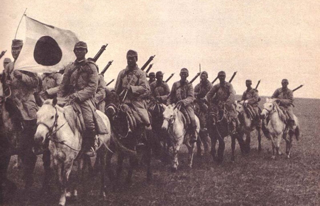 Японские кавалеристы