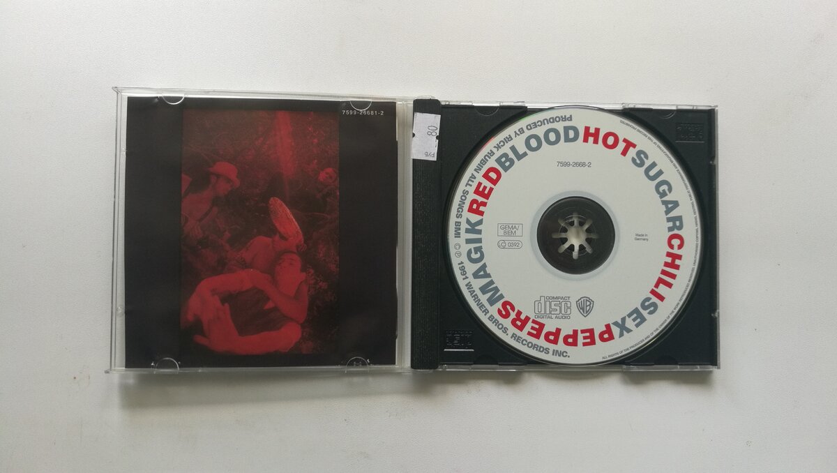 Audio CD в коллекцию. Red Hot Chili Peppers - Blood Sugar Sex Magik (1991)  | -РетроАудиоМаньяк- | Дзен