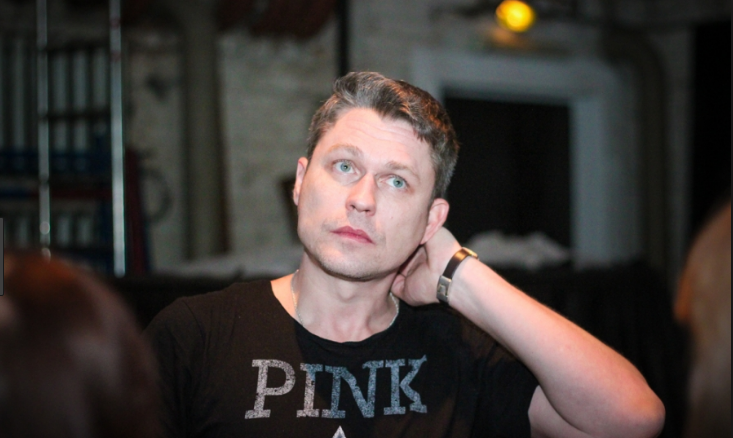 На съемках «Глухаря» 