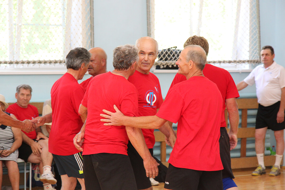 Волейбольные баталии Спартакиады пенсионеров Алтайского края, Барнаул, 2018 г.