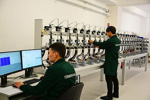  Производство электросчетчиков в Туркмении. Фото с сайта Turkmenistan.gov.tm