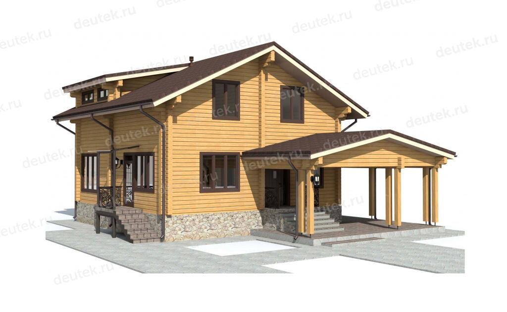 Готовый типовой проект дома DTW0094