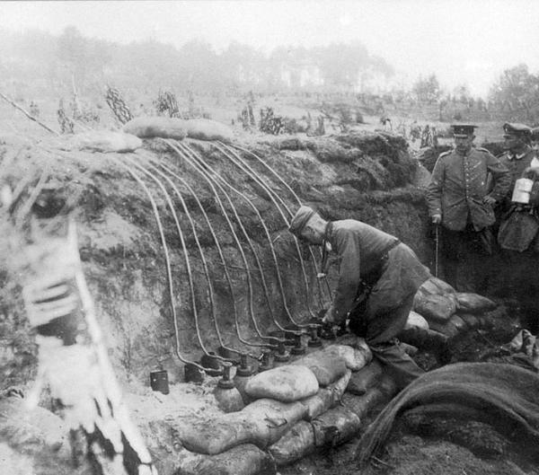 Первая мировая война, атака мертвецов, Осовец, подвиг русских солдат, химоружие