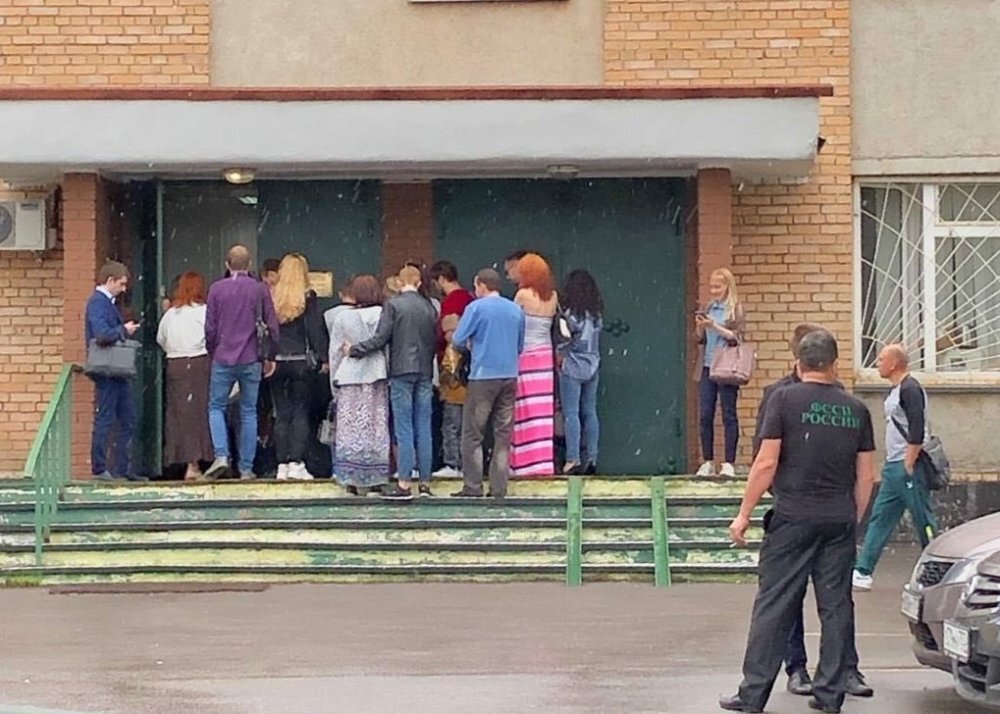 На заседание по делу в суд пришли родственники и друзья Кантемира Карамзина Фото: ИА FederalCity.
