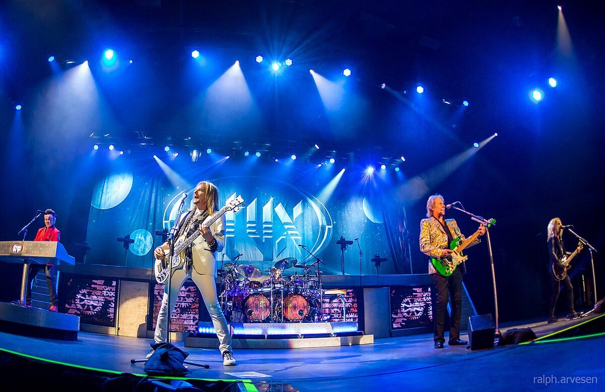 Styx на концерте в Техасе в 2017 году