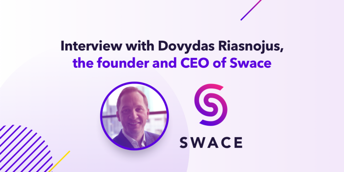 Мы поговорили с Довидасом Риаснойусом об истории, стоящей за Swace, его будущем, и как мы хотим переиначить будущее взаимодействия между пользователем и брендом.