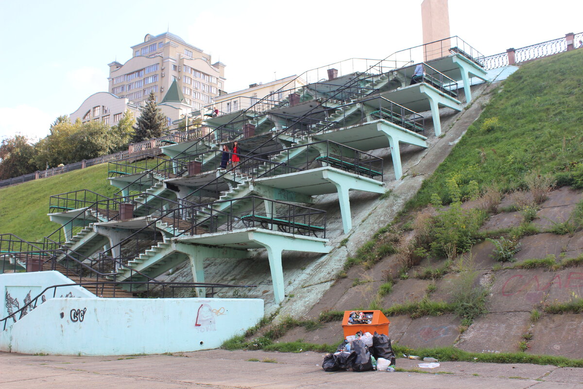 Набережная города Кемерово