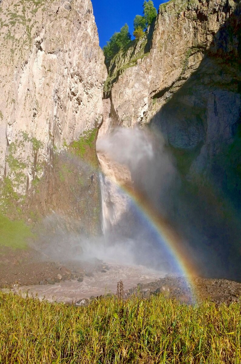 Каракая Су водопад КБР