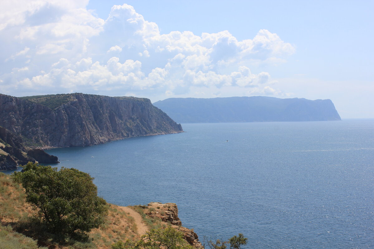 Вид на мыс Айя с Фиолента