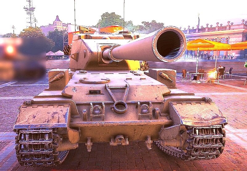 Британская ПТ САУ FV 215 b 183.