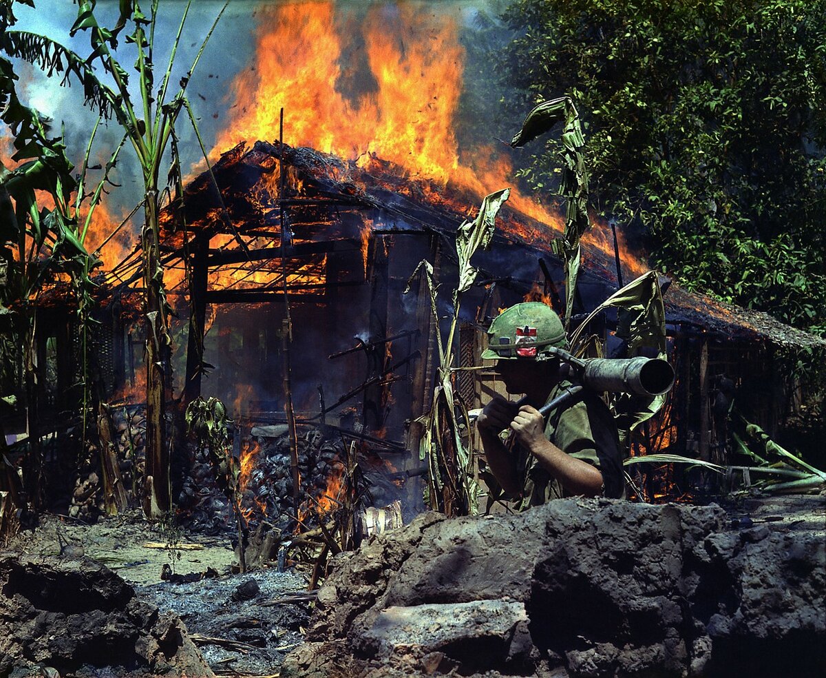 Фото войны во Вьетнаме взято с сайта pixabay.com