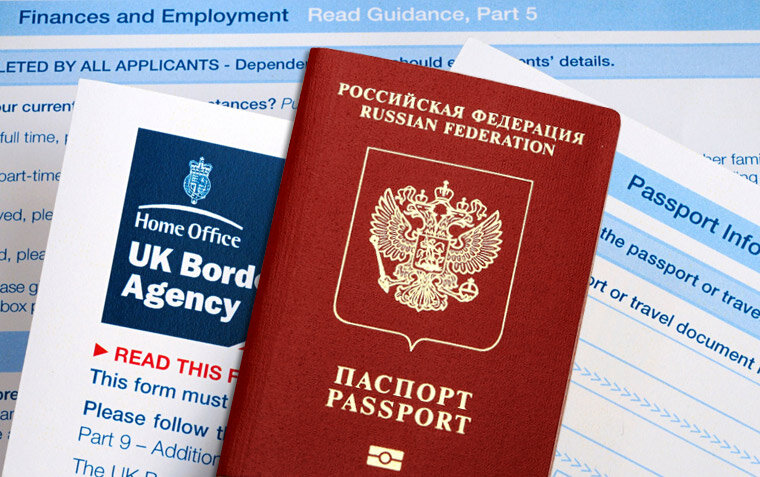 виза в великобританию для россиян