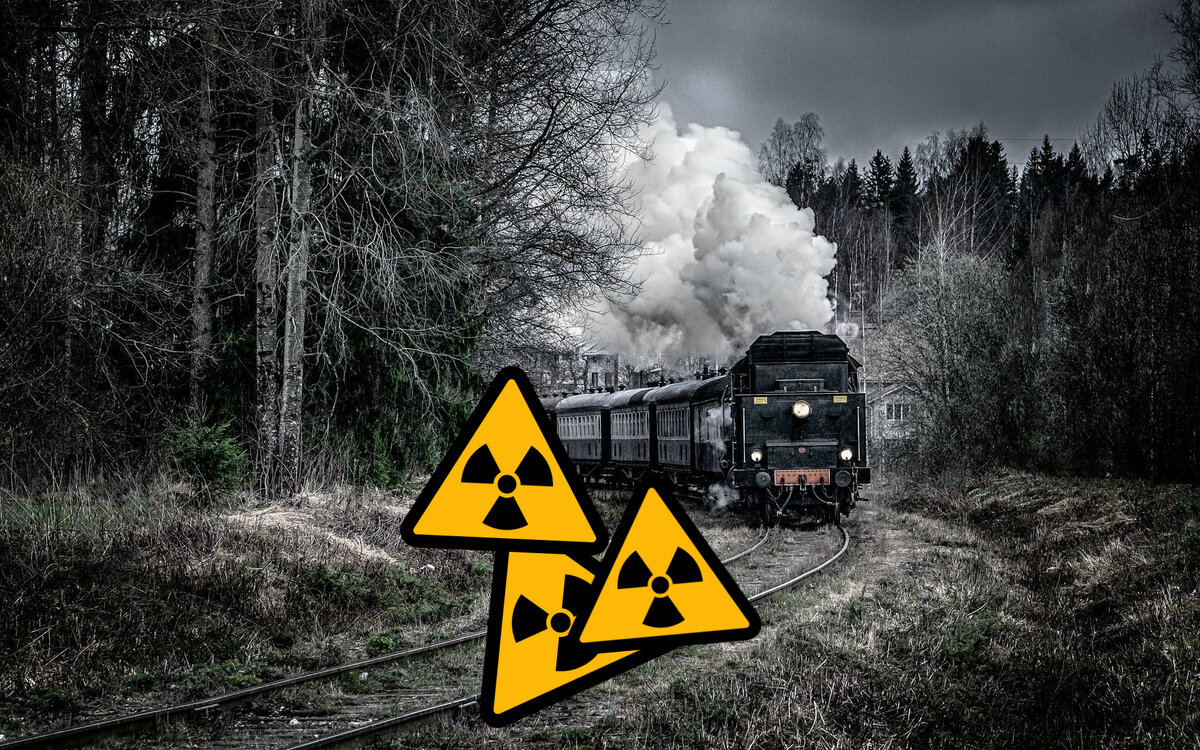 Из Германии в Россию прибыл «радиоактивный вагон» \ Диверсия?