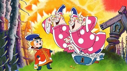 Вот они - эти двое из мультика. Кстати, вот это вот сочетание белого, синего и красного - это просто так совпаденьице?