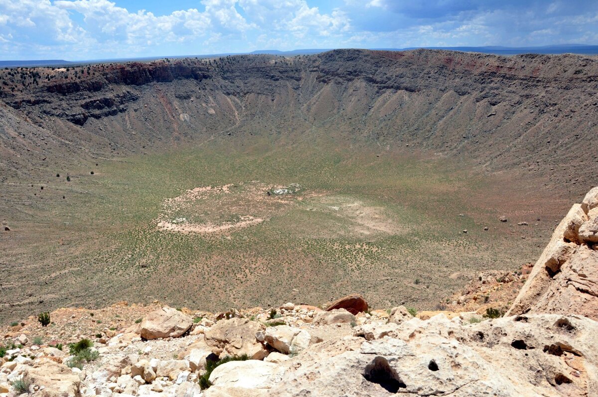 Кратер в Аризоне, США