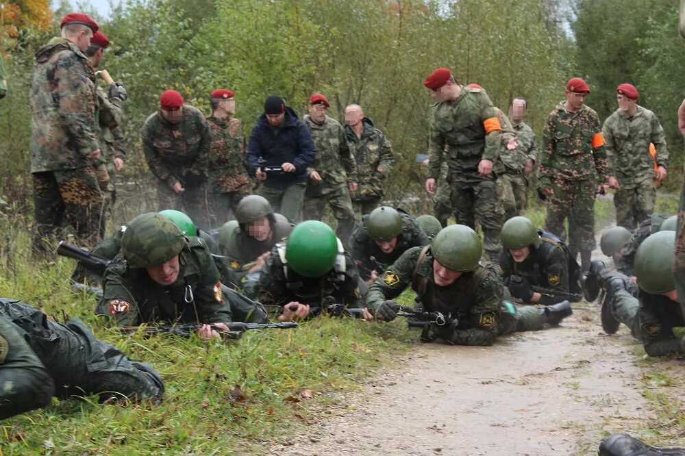 Сдача на краповый берет