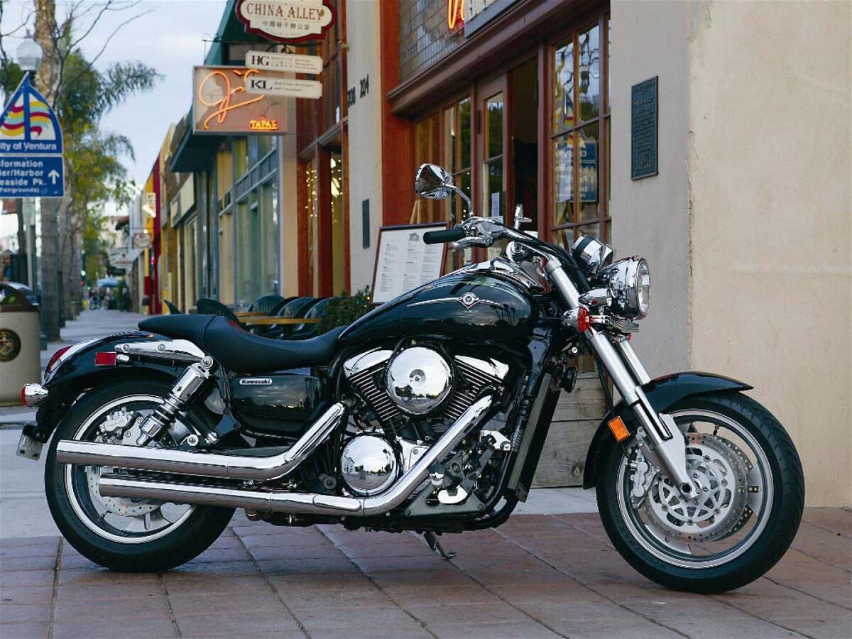 Kawasaki Vulcan 1600 mean Streak