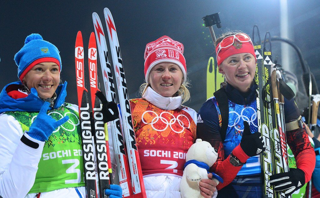 Биатлонистки Ольга Зайцева, Ольга Вилухина и Яна Романова могут вернуть отобранные в 2017 серебряные медали Сочи-2014