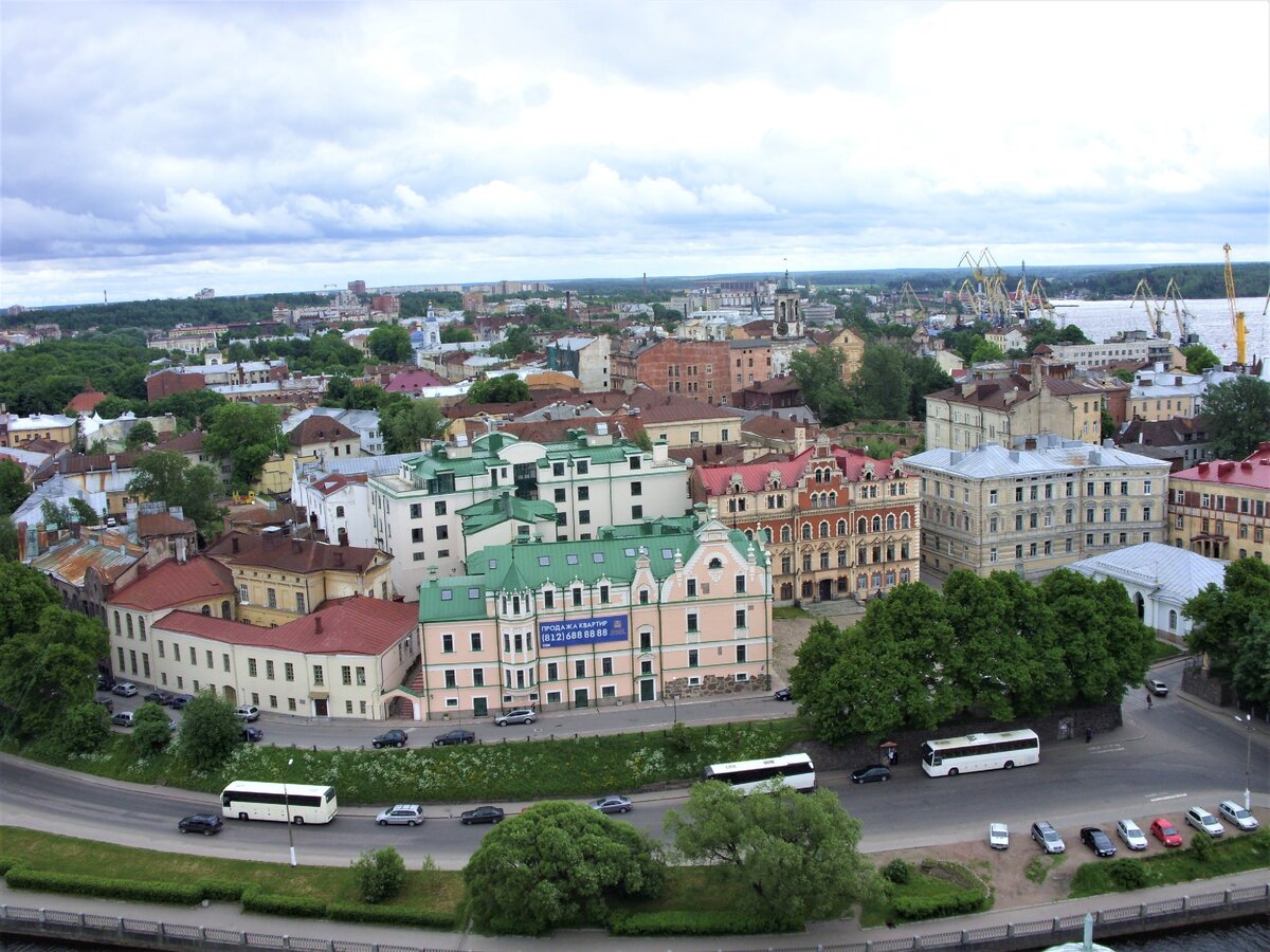 Город похожий на Выборг