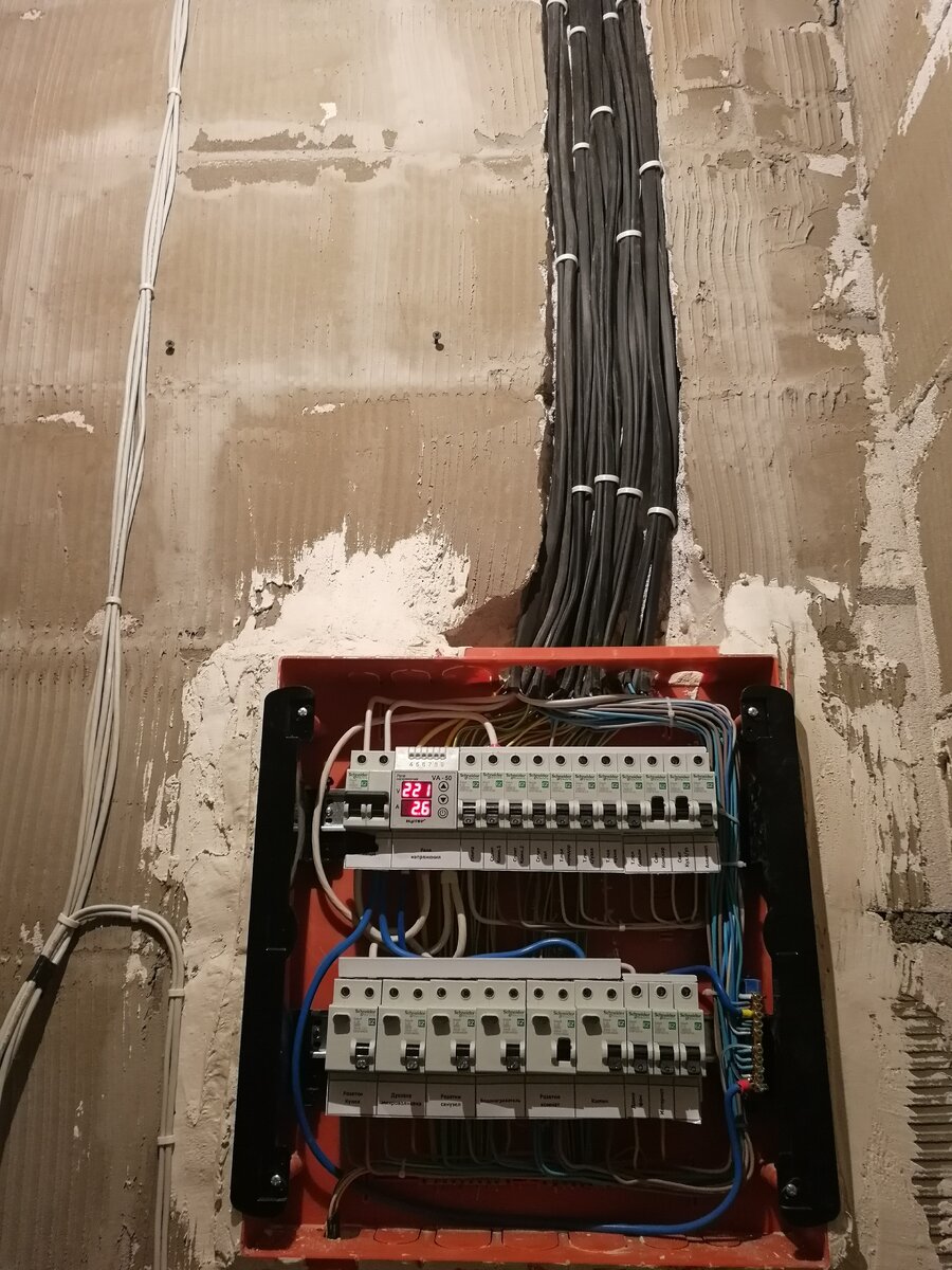 сборка щита электрика